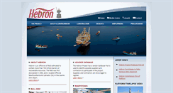 Desktop Screenshot of hebronproject.com